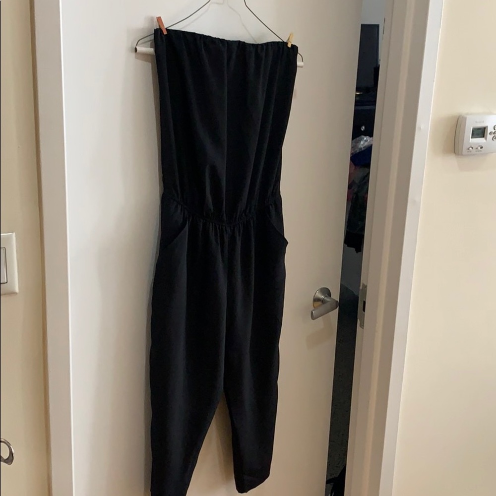 Black jumpsuit with pockets!